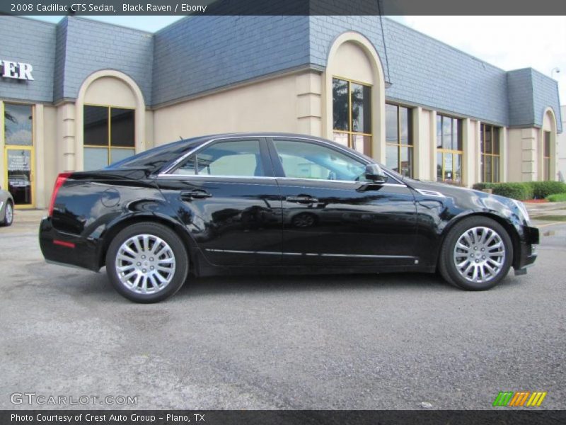 Black Raven / Ebony 2008 Cadillac CTS Sedan