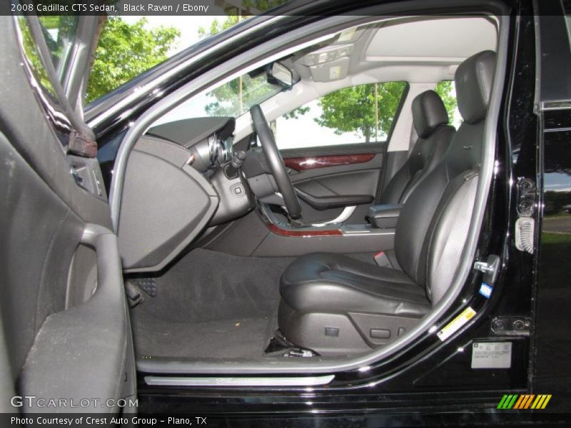 Black Raven / Ebony 2008 Cadillac CTS Sedan