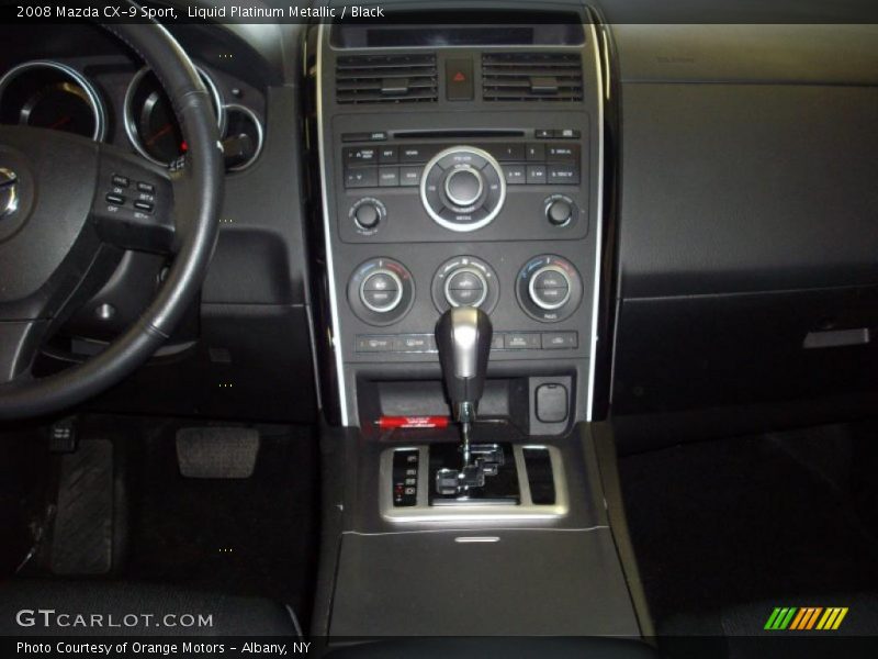 Liquid Platinum Metallic / Black 2008 Mazda CX-9 Sport