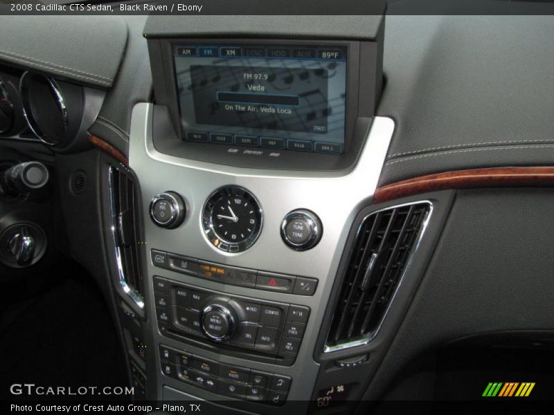 Black Raven / Ebony 2008 Cadillac CTS Sedan