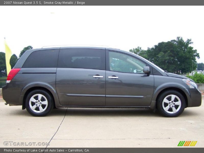 Smoke Gray Metallic / Beige 2007 Nissan Quest 3.5 S