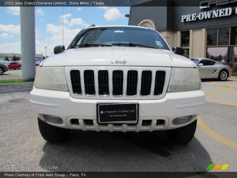 Stone White / Taupe 2001 Jeep Grand Cherokee Limited