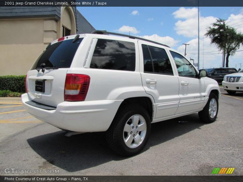 Stone White / Taupe 2001 Jeep Grand Cherokee Limited