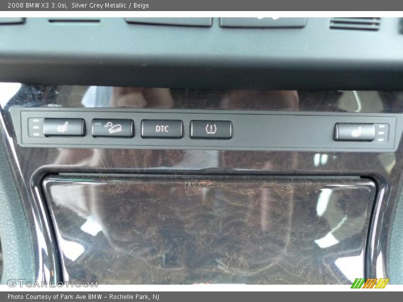 Silver Grey Metallic / Beige 2008 BMW X3 3.0si