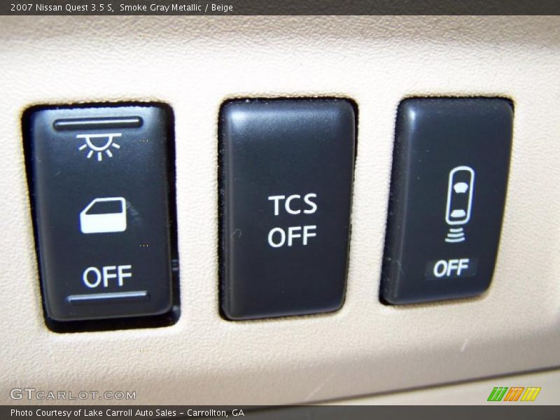 Smoke Gray Metallic / Beige 2007 Nissan Quest 3.5 S