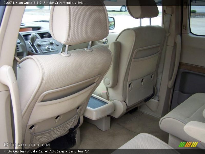 Smoke Gray Metallic / Beige 2007 Nissan Quest 3.5 S