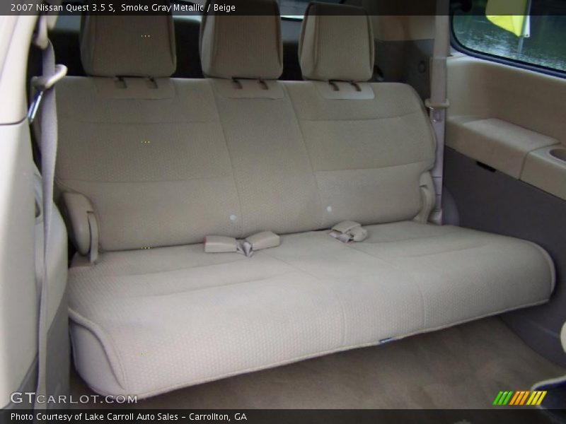 Smoke Gray Metallic / Beige 2007 Nissan Quest 3.5 S