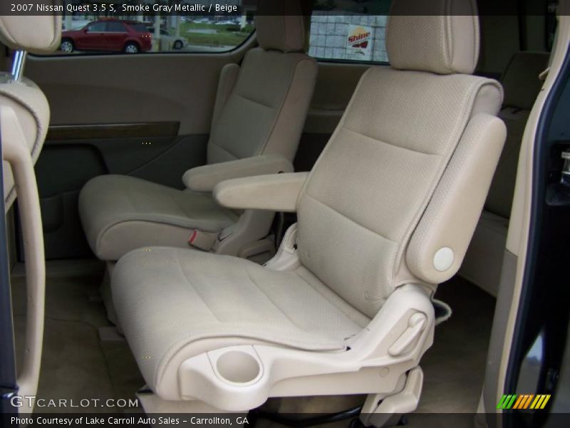 Smoke Gray Metallic / Beige 2007 Nissan Quest 3.5 S