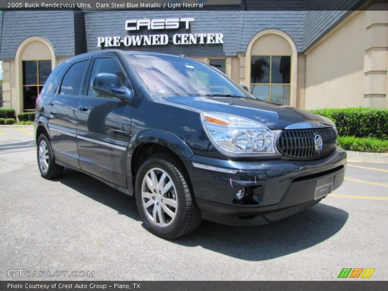 Dark Steel Blue Metallic / Light Neutral 2005 Buick Rendezvous Ultra