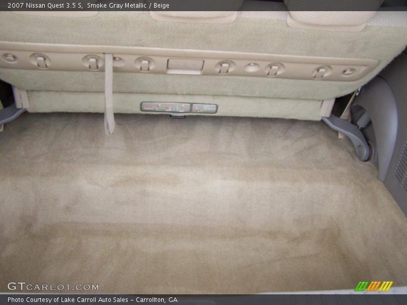 Smoke Gray Metallic / Beige 2007 Nissan Quest 3.5 S