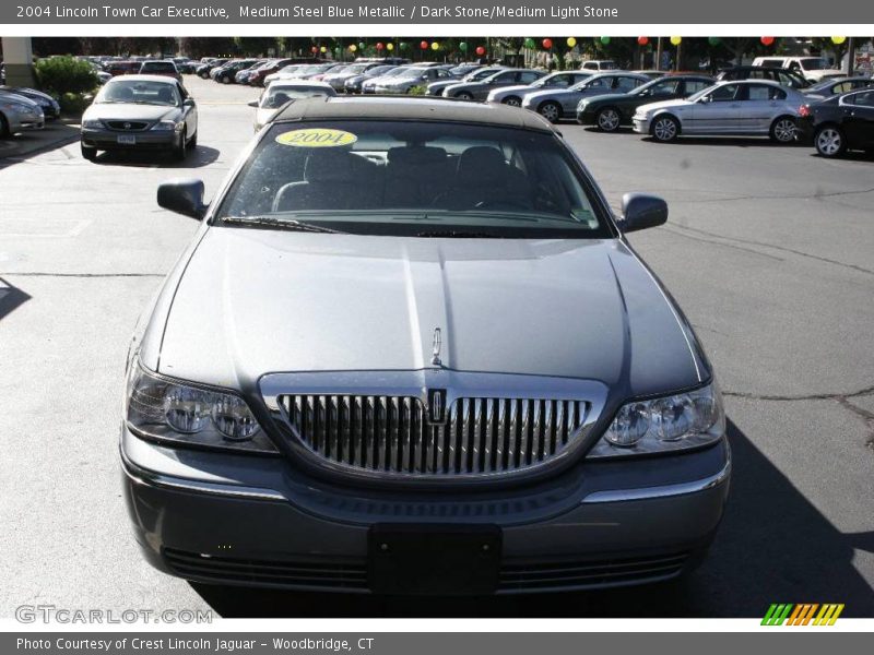 Medium Steel Blue Metallic / Dark Stone/Medium Light Stone 2004 Lincoln Town Car Executive