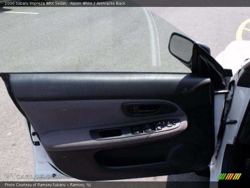 Aspen White / Anthracite Black 2006 Subaru Impreza WRX Sedan