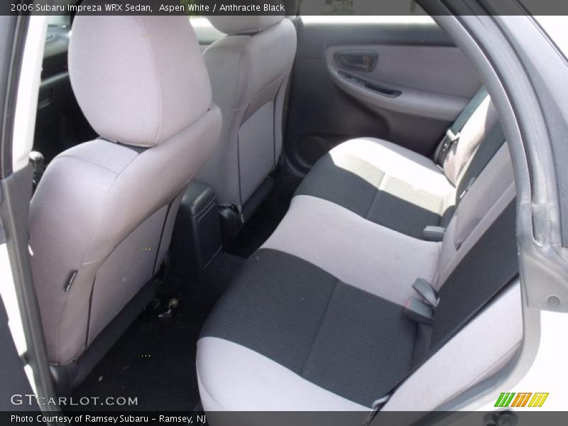 Aspen White / Anthracite Black 2006 Subaru Impreza WRX Sedan