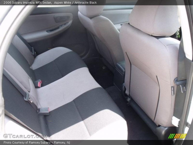 Aspen White / Anthracite Black 2006 Subaru Impreza WRX Sedan