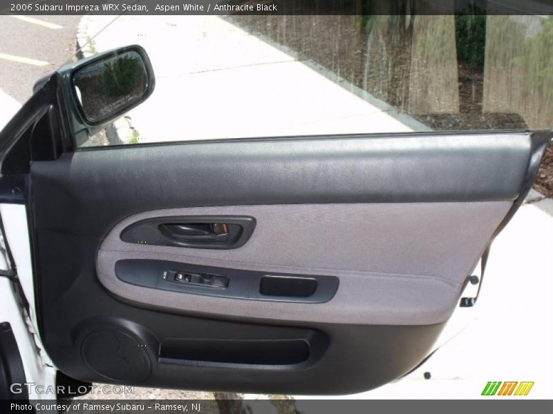 Aspen White / Anthracite Black 2006 Subaru Impreza WRX Sedan