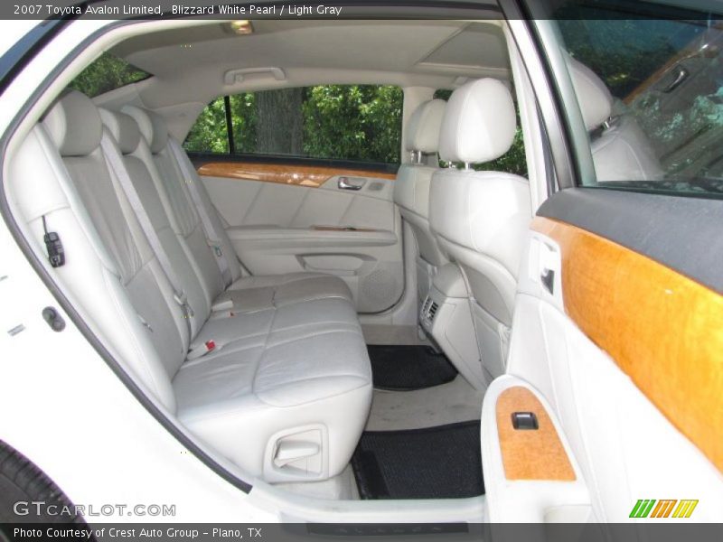 Blizzard White Pearl / Light Gray 2007 Toyota Avalon Limited