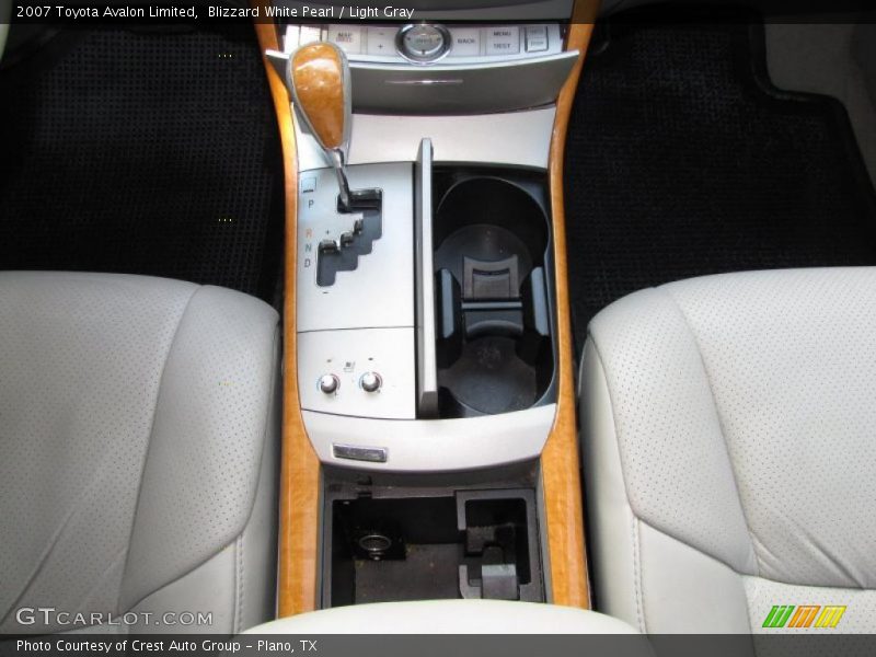 Blizzard White Pearl / Light Gray 2007 Toyota Avalon Limited
