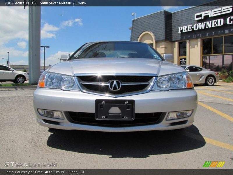Satin Silver Metallic / Ebony 2002 Acura TL 3.2