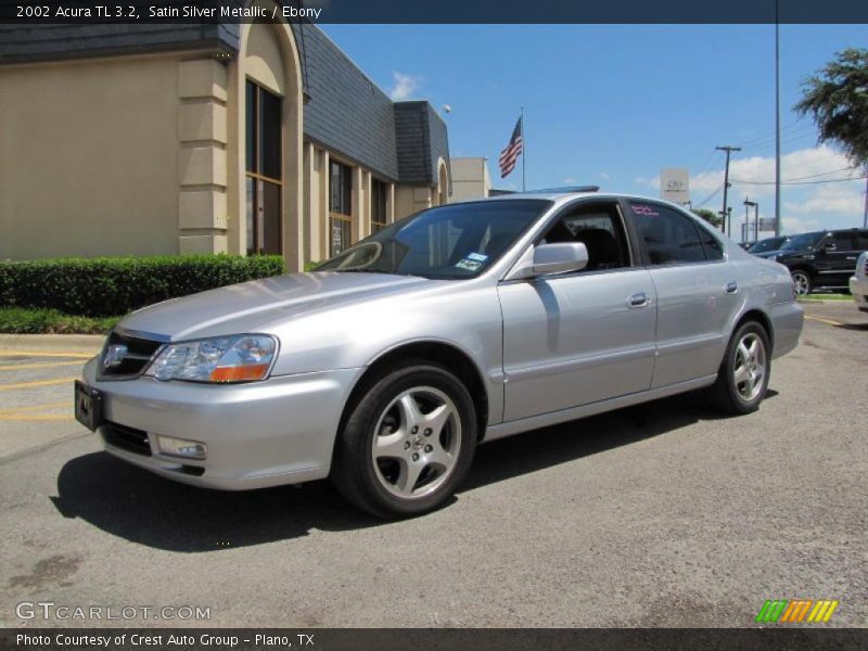 Satin Silver Metallic / Ebony 2002 Acura TL 3.2