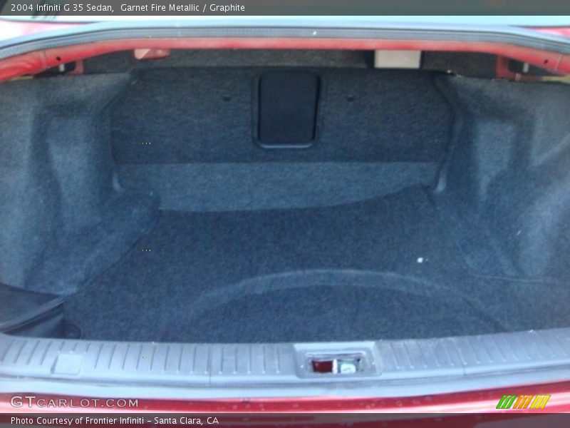 Garnet Fire Metallic / Graphite 2004 Infiniti G 35 Sedan