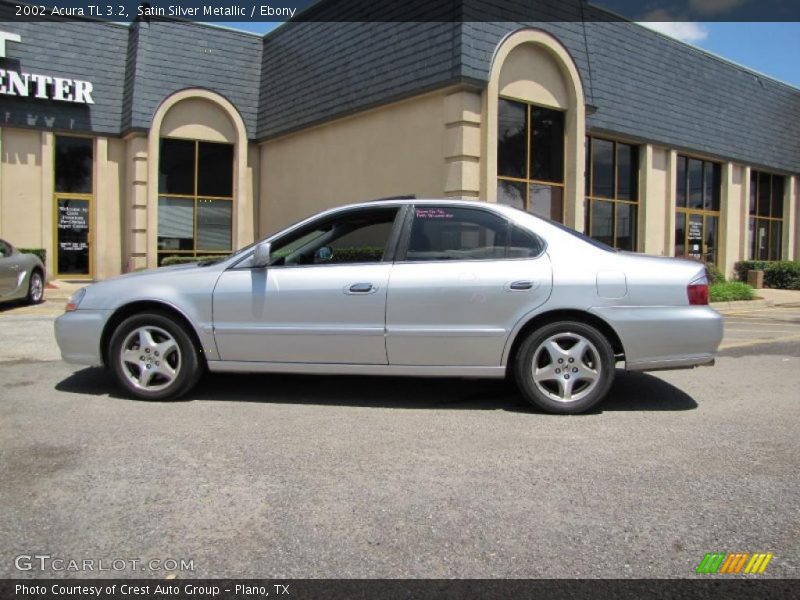 Satin Silver Metallic / Ebony 2002 Acura TL 3.2
