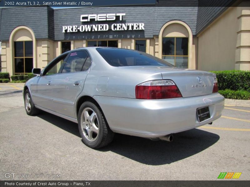 Satin Silver Metallic / Ebony 2002 Acura TL 3.2