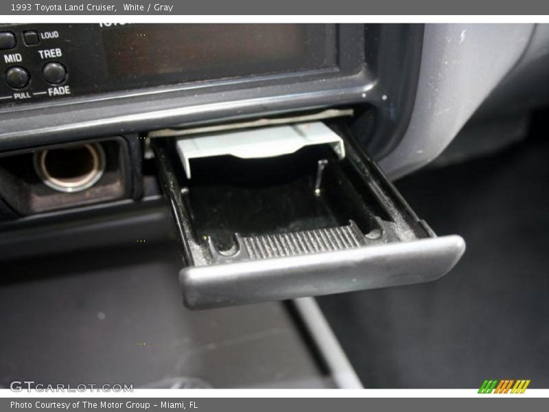 White / Gray 1993 Toyota Land Cruiser