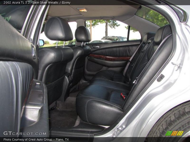 Satin Silver Metallic / Ebony 2002 Acura TL 3.2