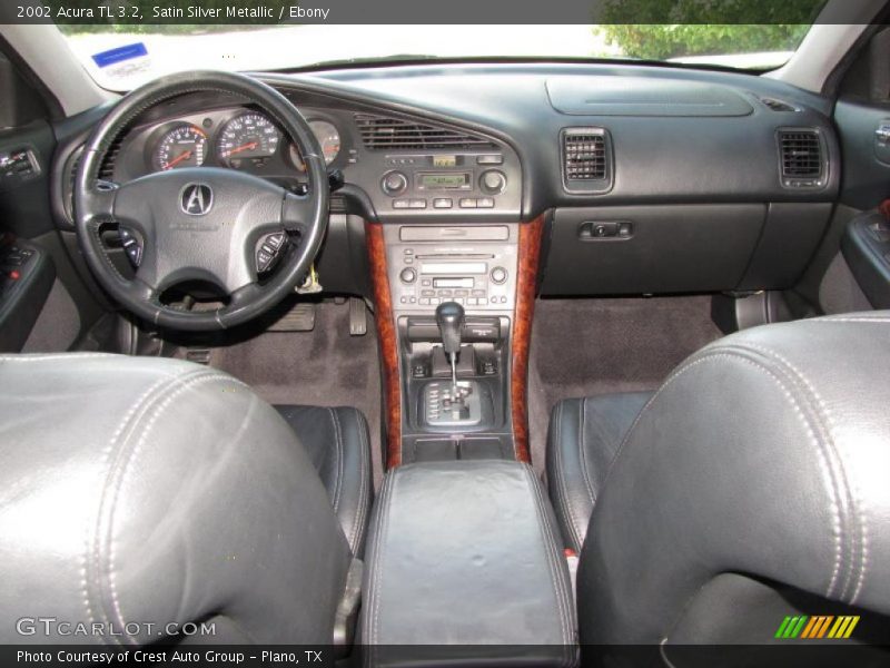Satin Silver Metallic / Ebony 2002 Acura TL 3.2