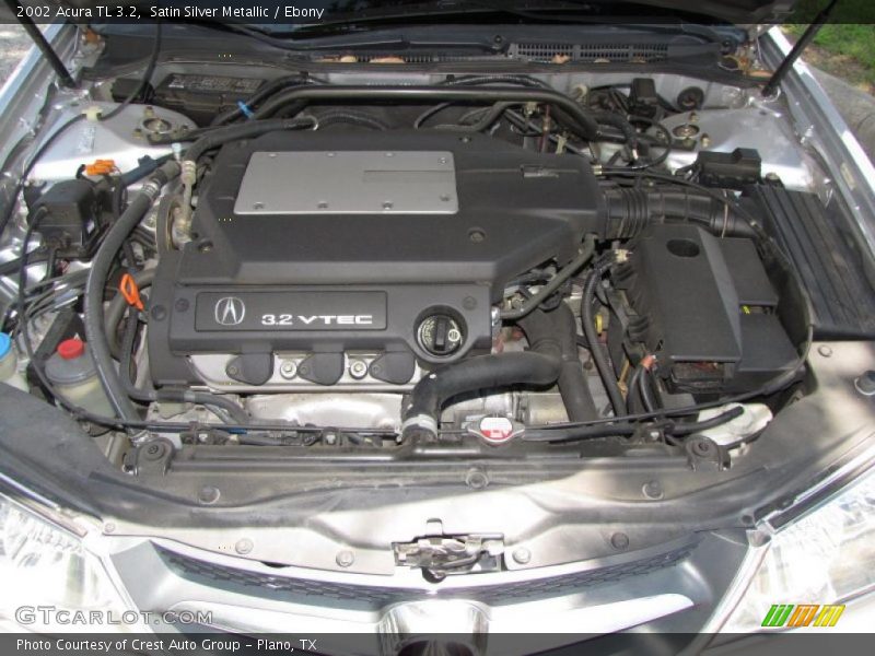 Satin Silver Metallic / Ebony 2002 Acura TL 3.2