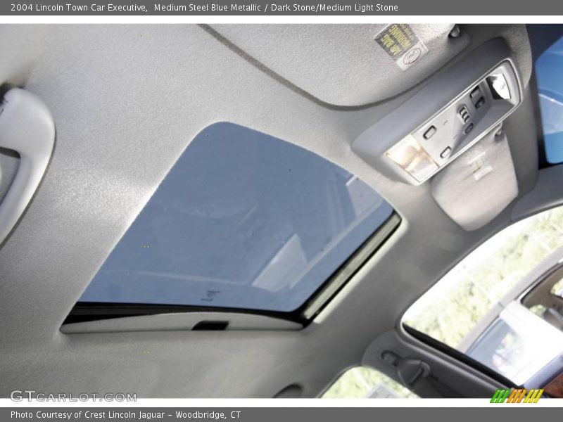 Medium Steel Blue Metallic / Dark Stone/Medium Light Stone 2004 Lincoln Town Car Executive