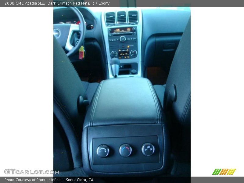 Dark Crimson Red Metallic / Ebony 2008 GMC Acadia SLE