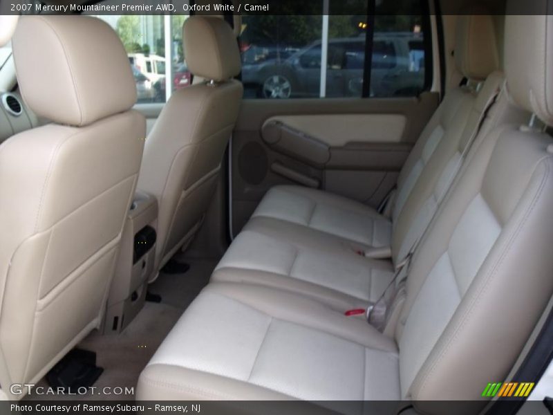 Oxford White / Camel 2007 Mercury Mountaineer Premier AWD