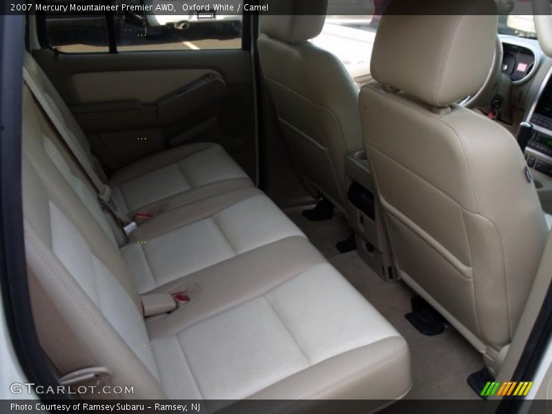 Oxford White / Camel 2007 Mercury Mountaineer Premier AWD