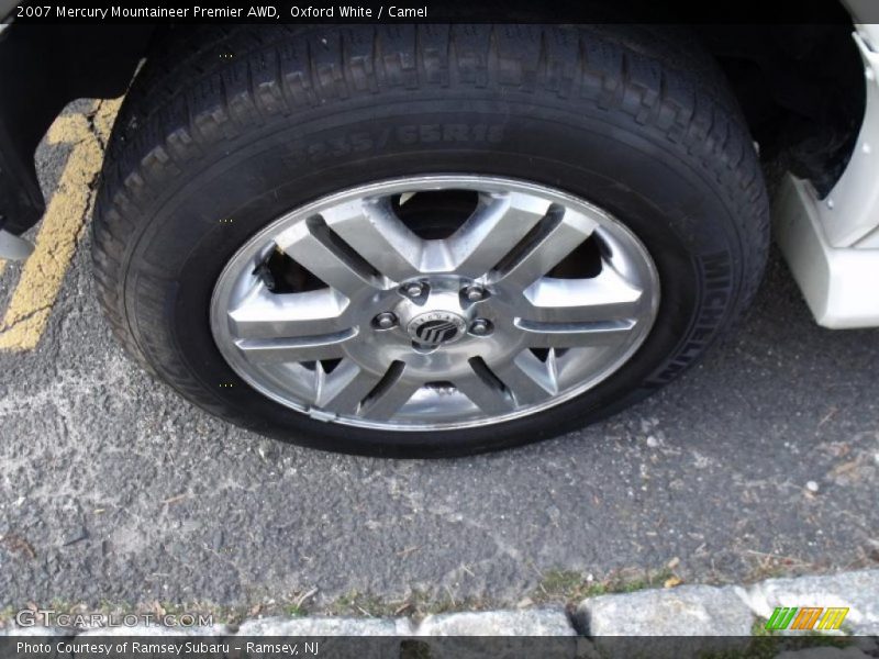 Oxford White / Camel 2007 Mercury Mountaineer Premier AWD
