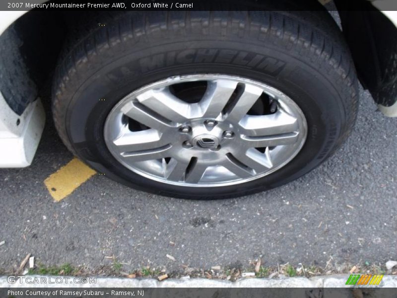 Oxford White / Camel 2007 Mercury Mountaineer Premier AWD