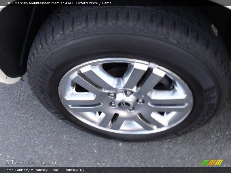 Oxford White / Camel 2007 Mercury Mountaineer Premier AWD