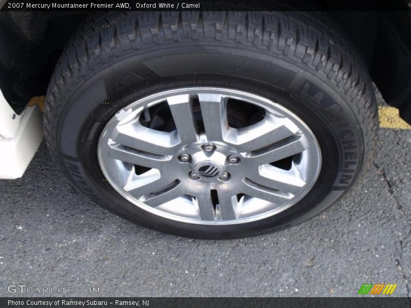 Oxford White / Camel 2007 Mercury Mountaineer Premier AWD