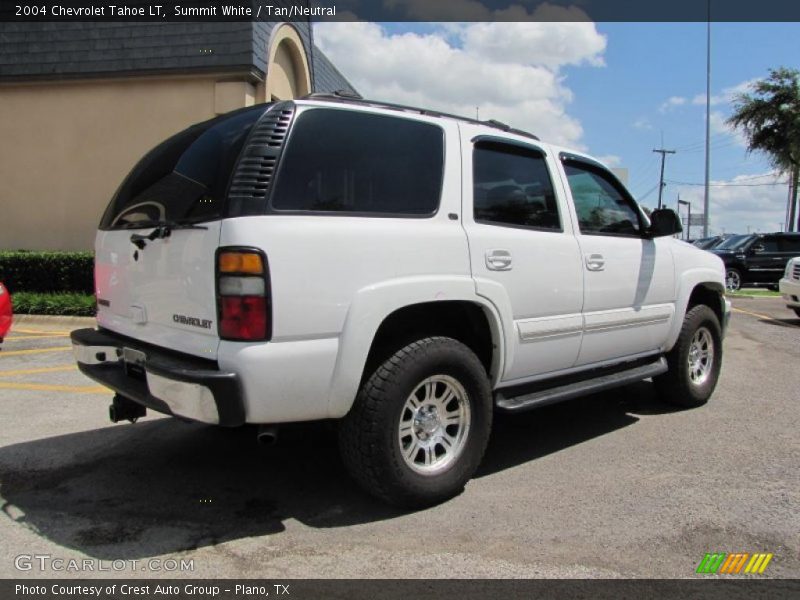 Summit White / Tan/Neutral 2004 Chevrolet Tahoe LT