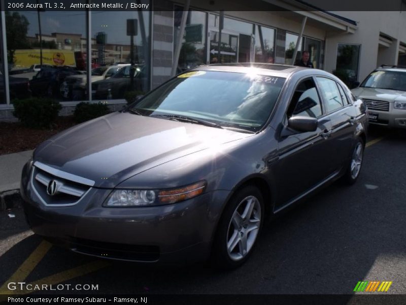 Anthracite Metallic / Ebony 2006 Acura TL 3.2