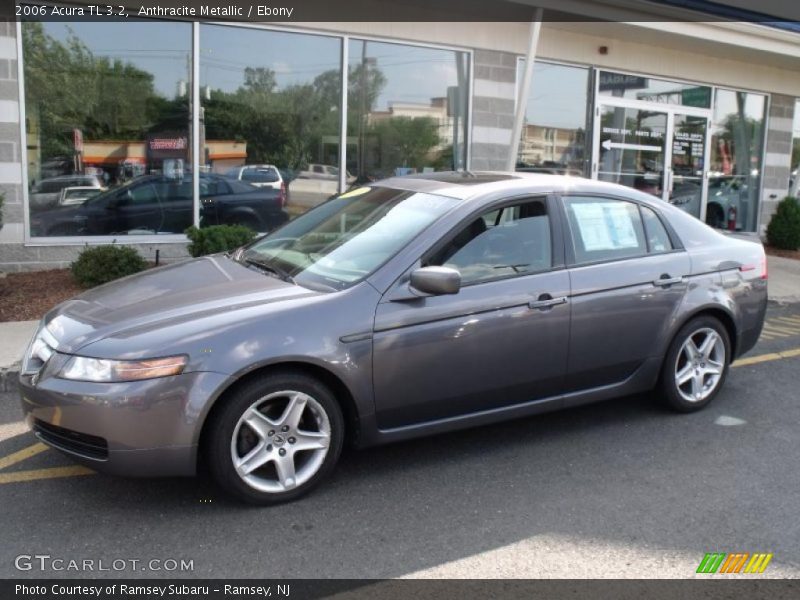 Anthracite Metallic / Ebony 2006 Acura TL 3.2