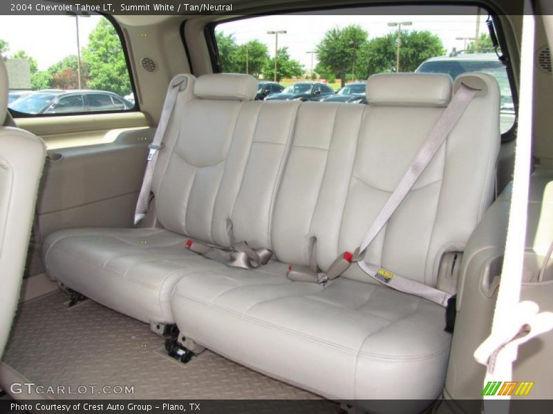 Summit White / Tan/Neutral 2004 Chevrolet Tahoe LT