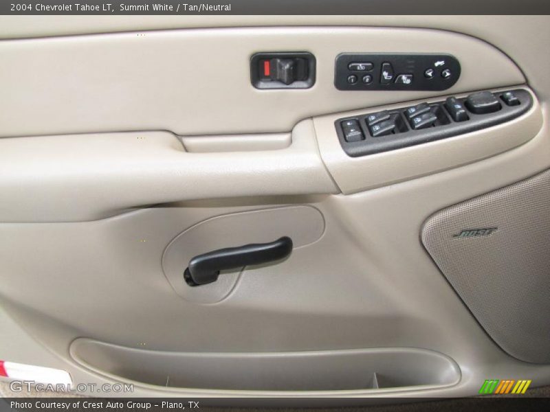 Summit White / Tan/Neutral 2004 Chevrolet Tahoe LT