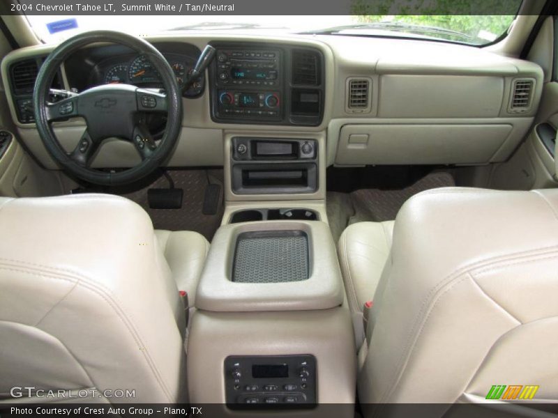 Summit White / Tan/Neutral 2004 Chevrolet Tahoe LT