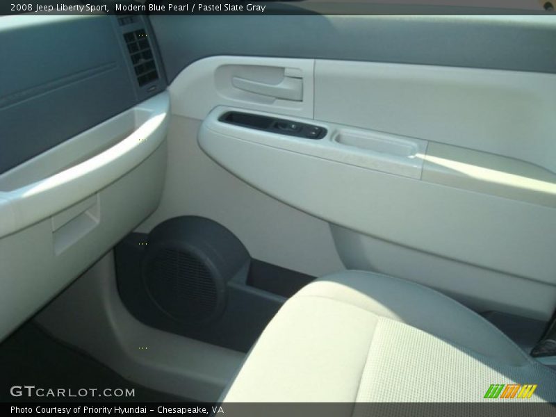 Modern Blue Pearl / Pastel Slate Gray 2008 Jeep Liberty Sport