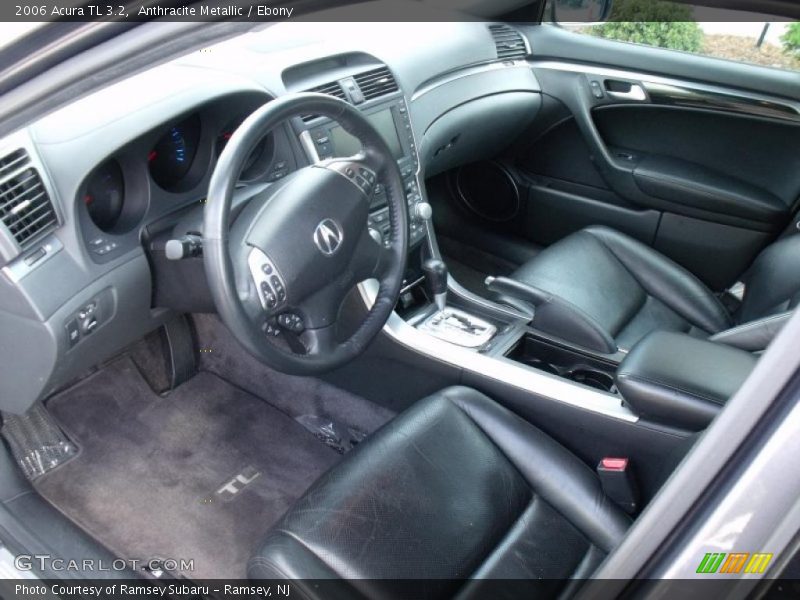 Anthracite Metallic / Ebony 2006 Acura TL 3.2