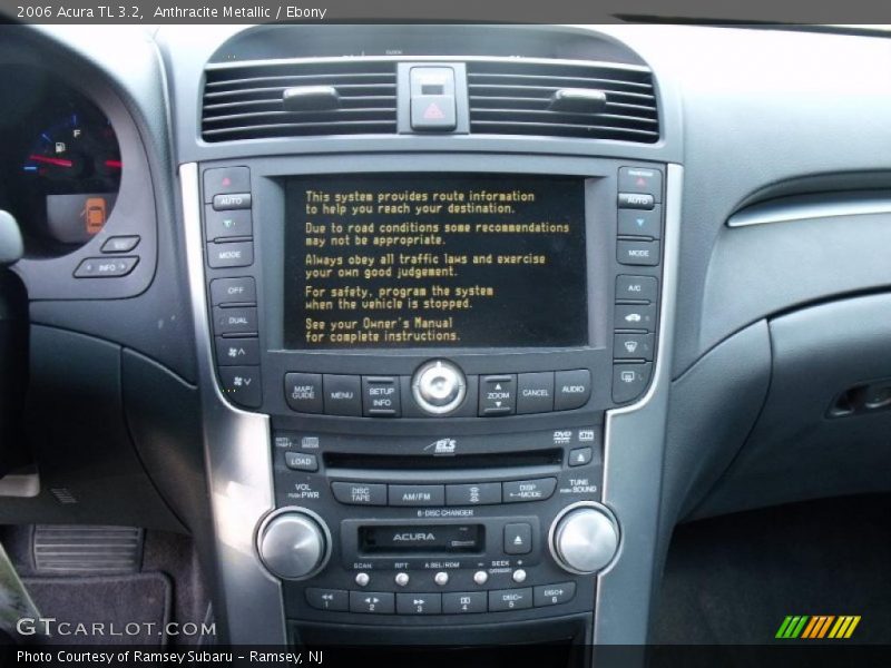 Anthracite Metallic / Ebony 2006 Acura TL 3.2