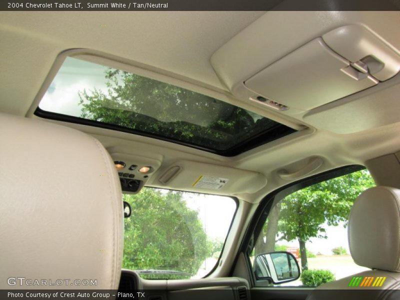 Summit White / Tan/Neutral 2004 Chevrolet Tahoe LT