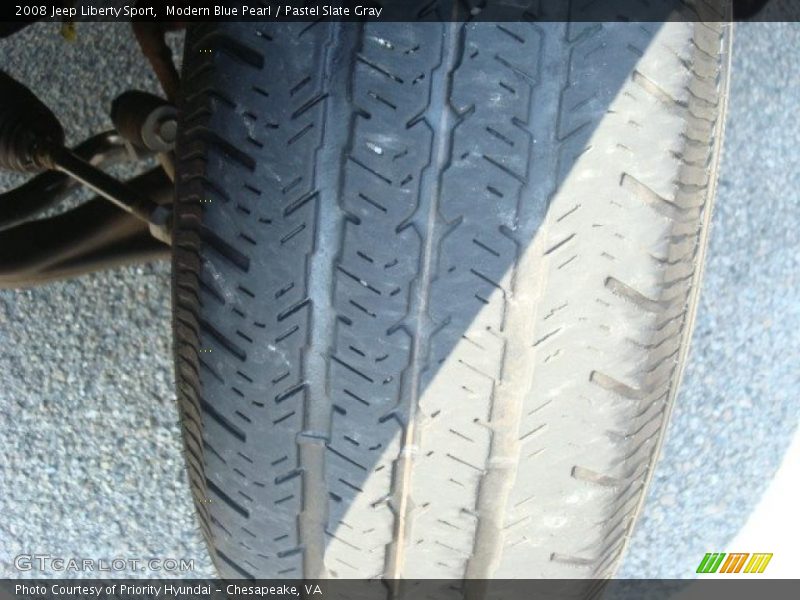 Modern Blue Pearl / Pastel Slate Gray 2008 Jeep Liberty Sport