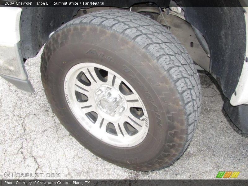 Summit White / Tan/Neutral 2004 Chevrolet Tahoe LT